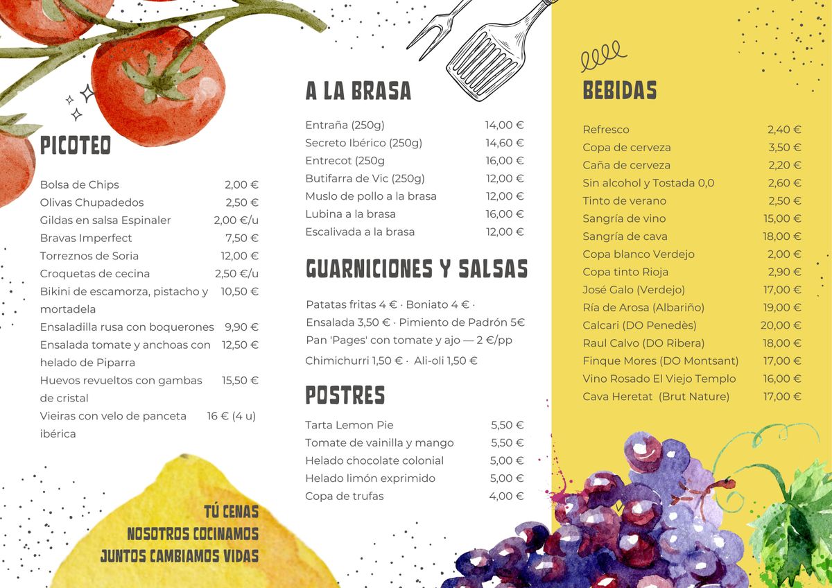 Viernes y sábado noche de brasa en Castelldefels